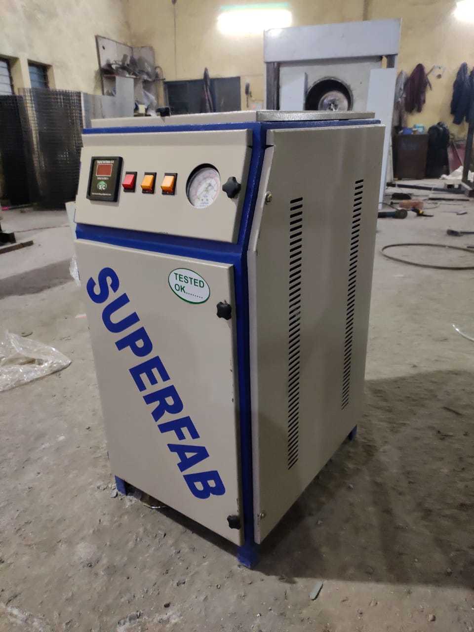 Electrical Steam Boiler - Color: Blue & White