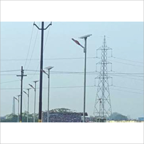 Silver Technical Integrated Solar Street Light