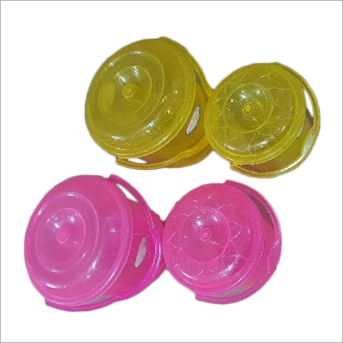 Plastic Bathroom Bucket - Rigid Plastic Material, Yellow Color | Durable Design Ideal For Everyday Use