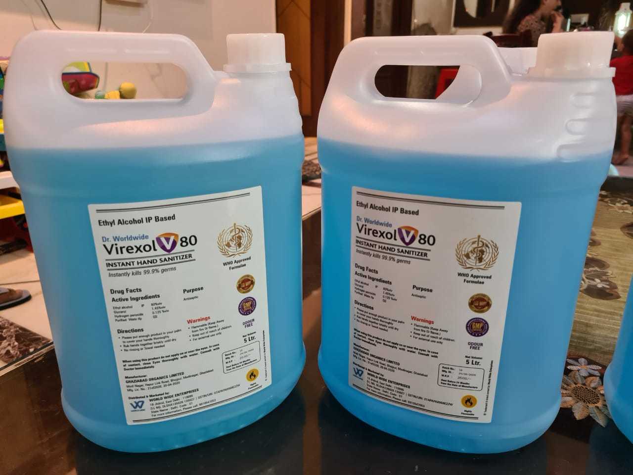 5 Ltr Hospital Grade Instant Hand Sanitizer Age Group: Children