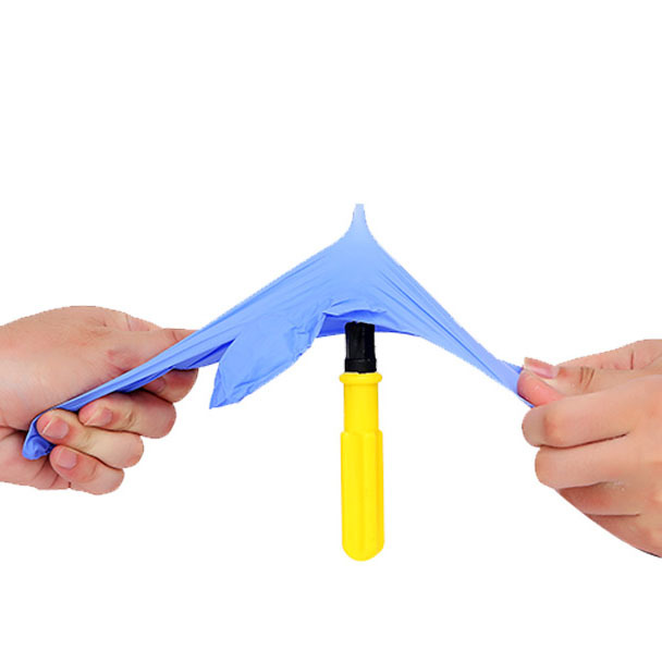 Blue Nitrile Powder-free Disposable Gloves - 8x5x2 Inches, 3.7 Gram Weight | Medical-grade, Textured Grip, Latex-free, Chemical Resistant, Suitable For Multiple Applications
