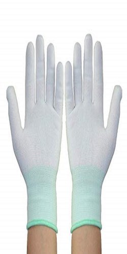 Full Finger Unisex Canvas Khadi Hand Gloves, Length: 12 Inch - Cotton Material, 35 Gm To 80 Gm Weight | Esd Safe, Available In Black, Blue, Multicolor, White