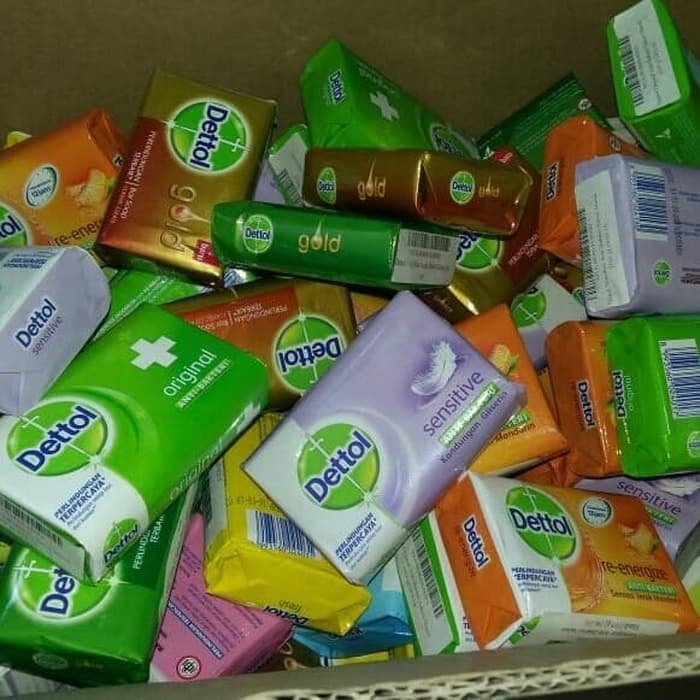 Correct Body Posture Dettol Bar Soap