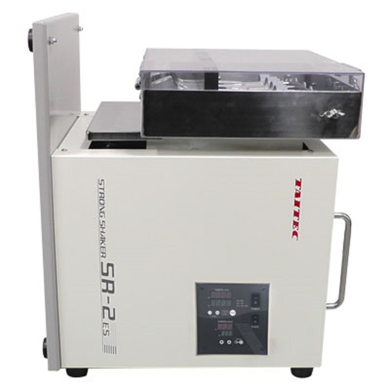 Taitec Strong Shaker Application: Shaking Separating Funnels
