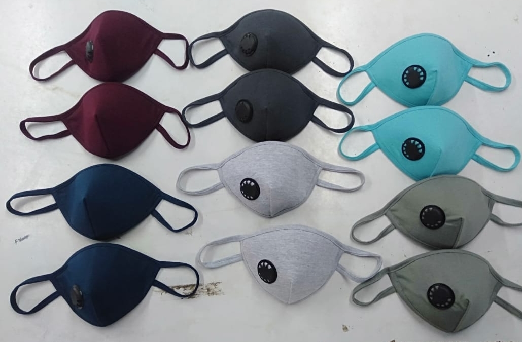 Cotton Face Mask - Five Layer Protection With Comfort Fit , Unisex Anti-pollution Design