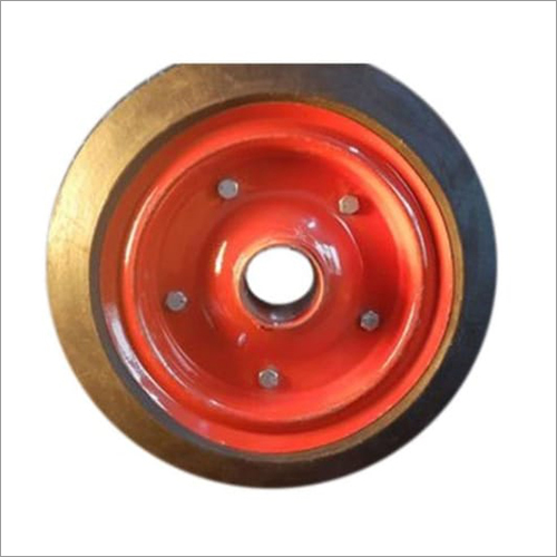 12 Inch Solid Trolley Wheel