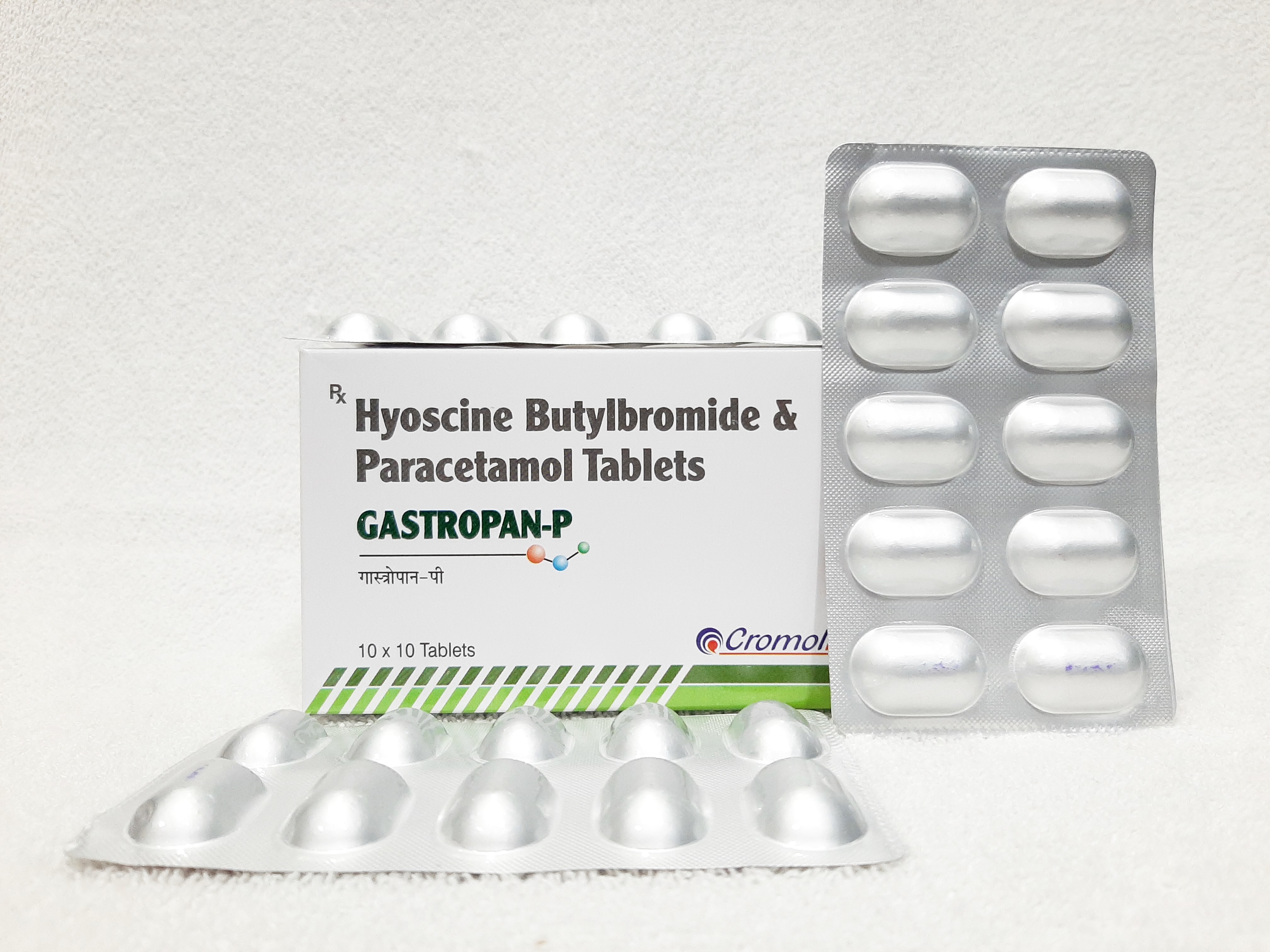 Hyoscine Butylbromide & Paracetamol Tablet Application: As Directed By Physician