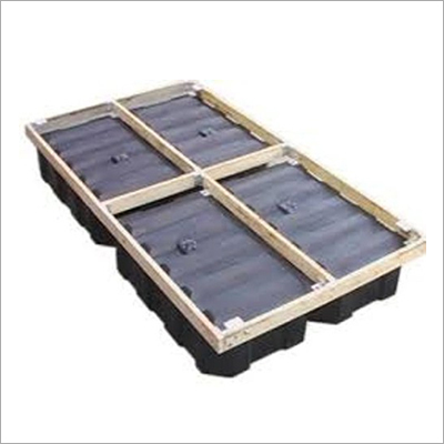 Black Lldpe - Hdpe Plastic Floating Pontoon Docks Bridges