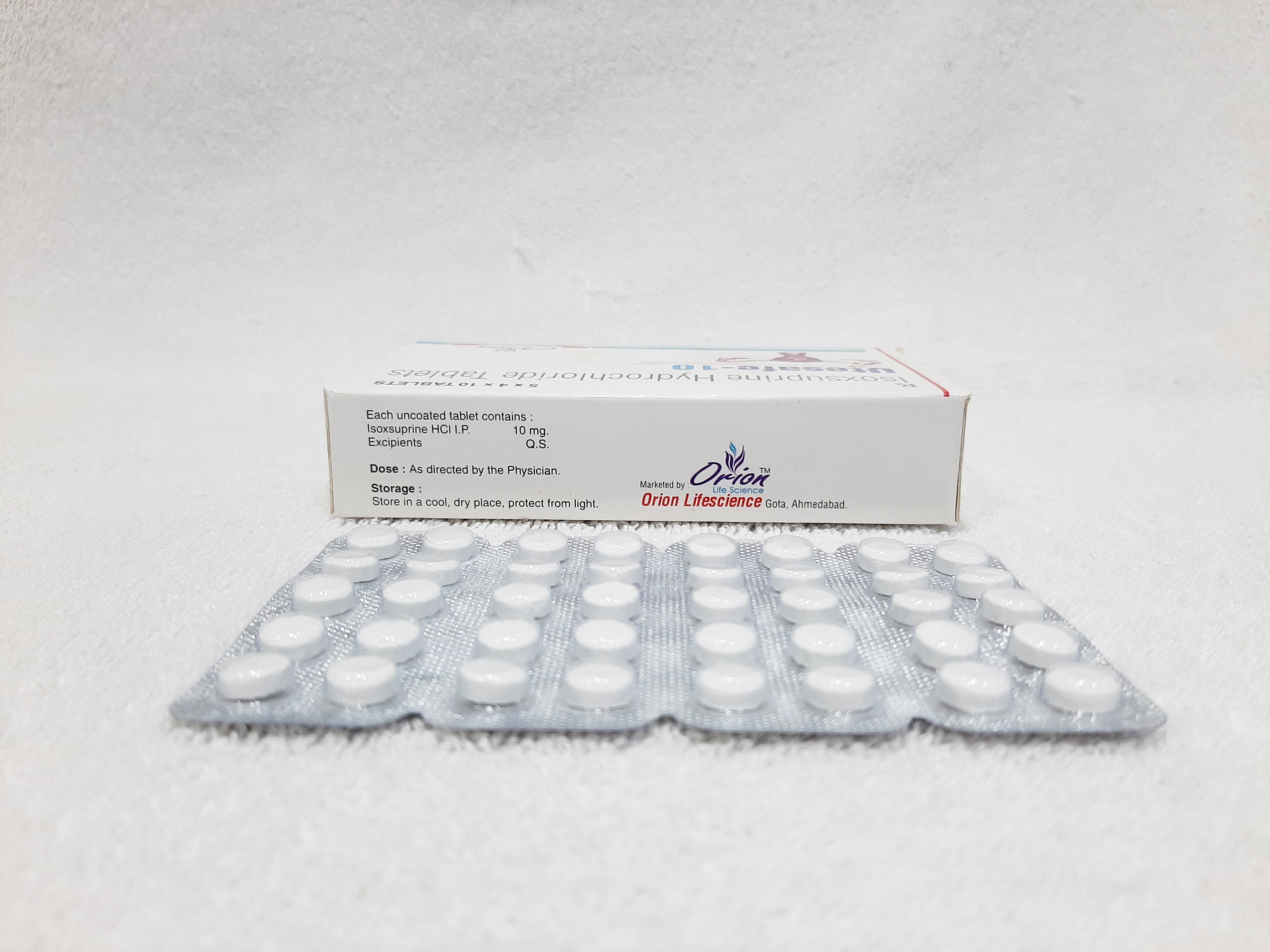 Isoxsuprine Hydrochloride Tablet Application: As Directed By Physician