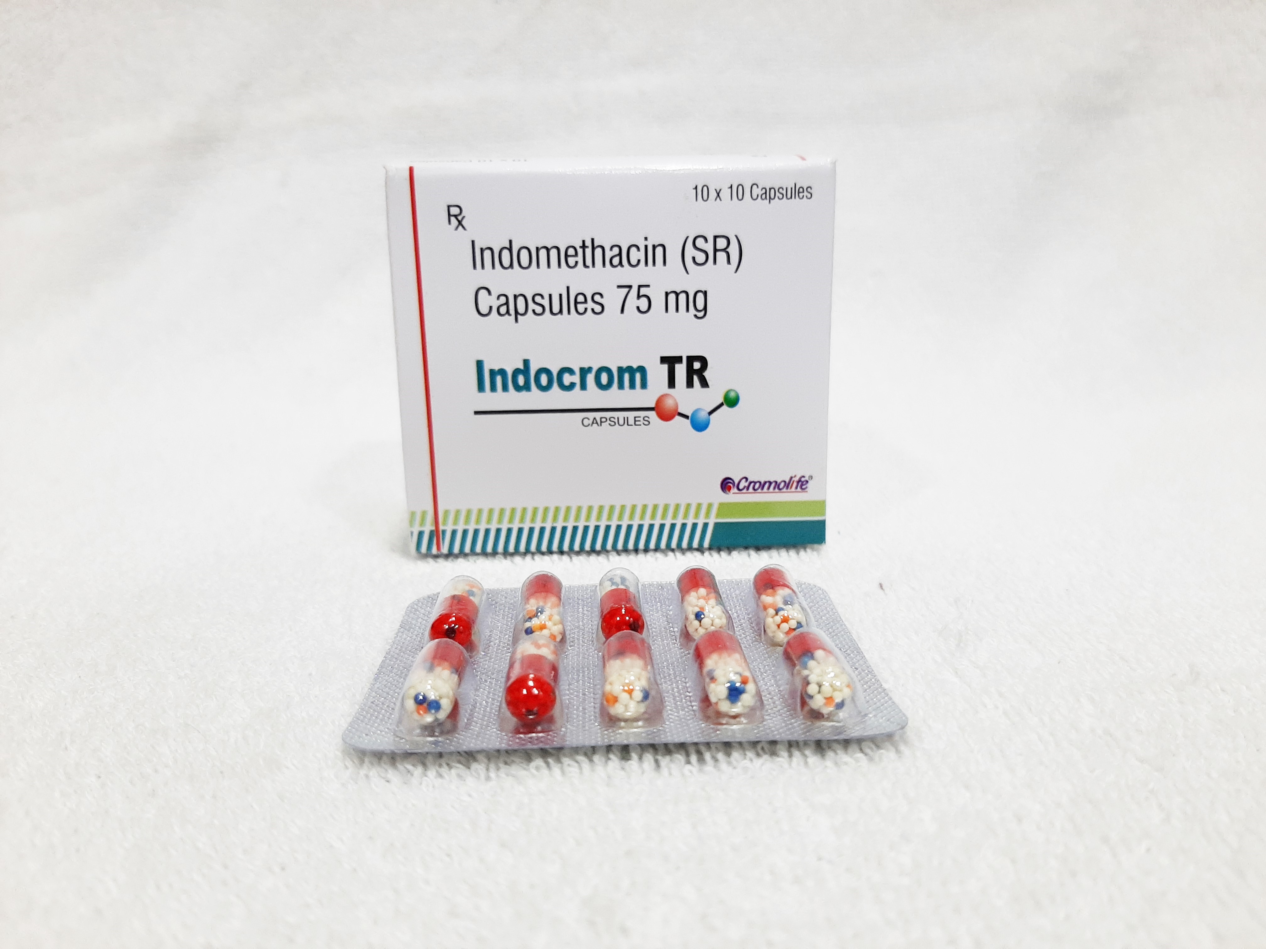 Indomethacin (Sr) Capsules 75mg Application: As Directed By Physician