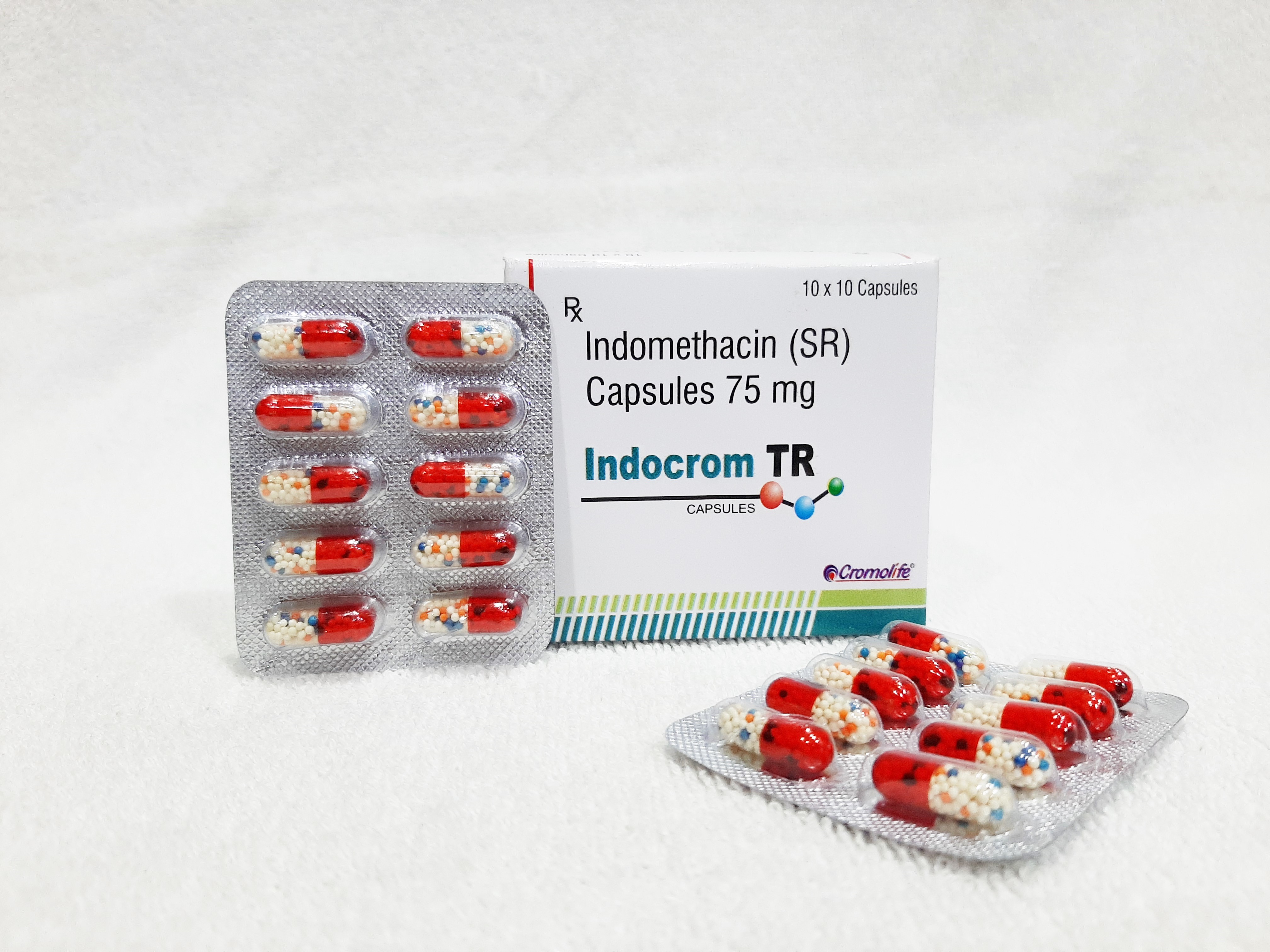 Indomethacin (Sr) Capsules 75mg Application: As Directed By Physician