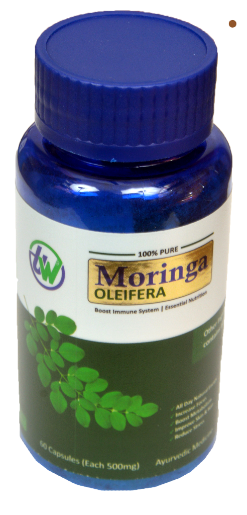 500 Mg Moringa Capsules Ingredients: Herbal Extract