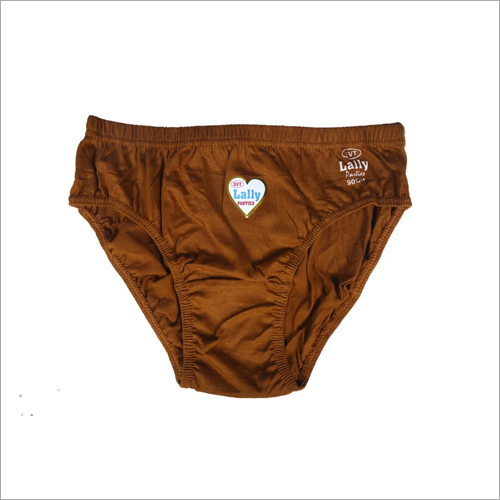 Brown 90 Cm Ladies Cotton Panties