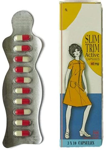 स्लिम ट्रिम ऑर्लिस्टैट 60 मिलीग्राम कैप्सूल