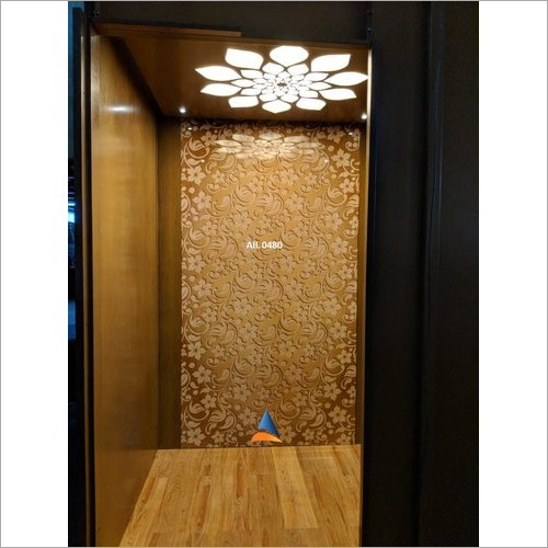 आवासीय एमएस एलेवेटर केबिन लोड क्षमता: 600-800 किलोग्राम (किग्रा)