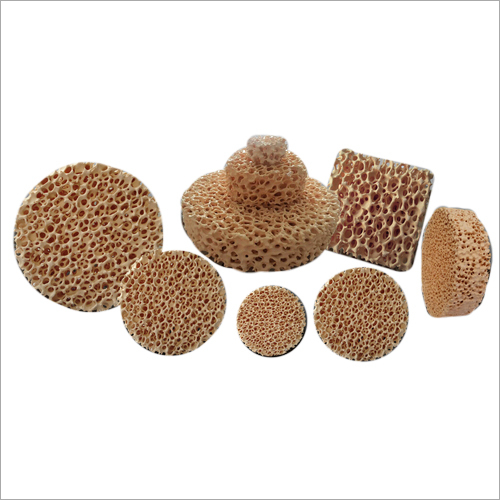 Zirconia Ceramic Foam Filter For Filtration Of Alloy Steel  Casting Diameter: 40-600 Millimeter (Mm)