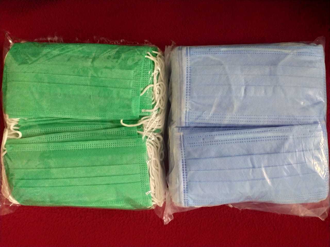 Surgical Mask - Meltblown Fabric, 17x9.5 Cm, 3 Layers | 95% Efficiency, Breathability, Comfort, Disposable, Secure Fit, Hygiene, Protection