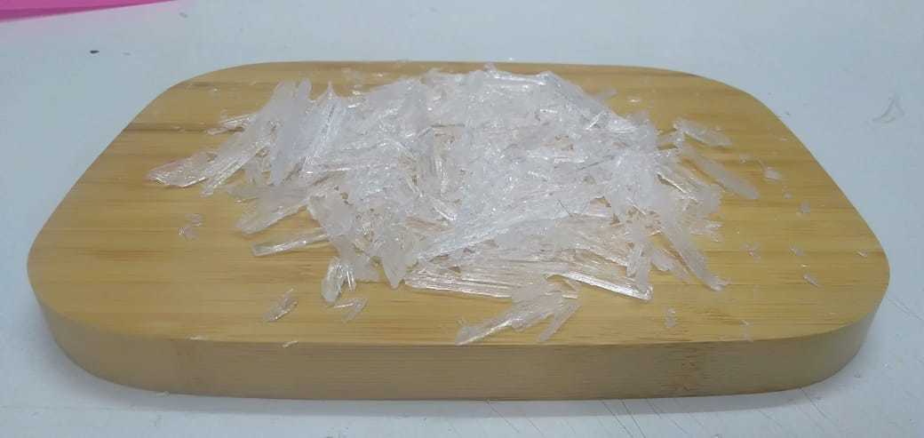 Menthol Crystal - Industrial Grade, Purity 99%, Water Soluble | Cas No: 2216-51-5, Available In Small, Medium, And Large Crystals