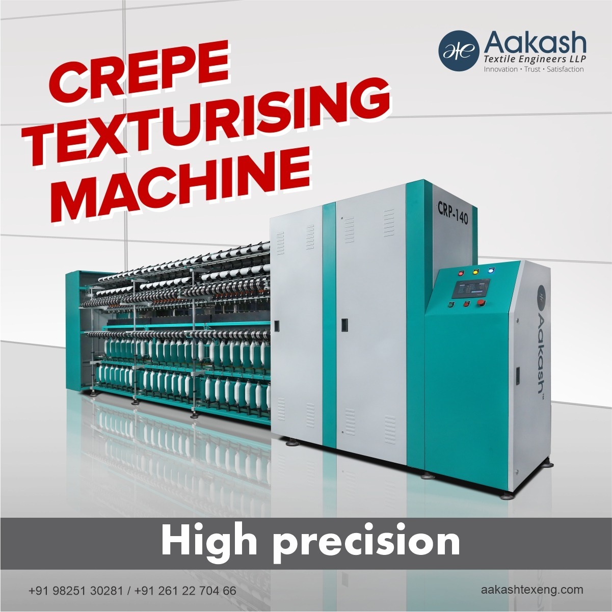 Crepe Texturising Machine