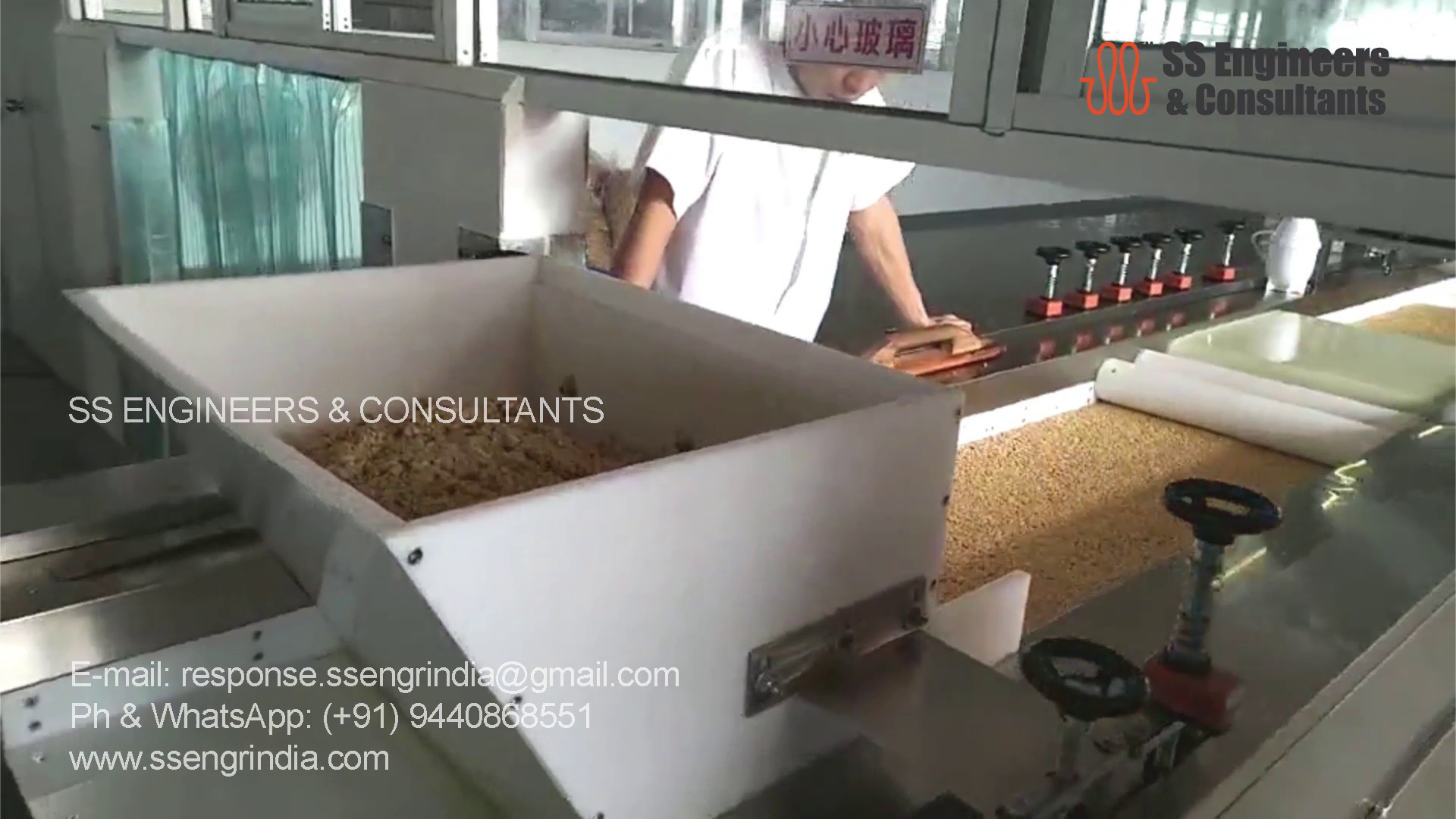 Semi-automatic Chikki Making Plant