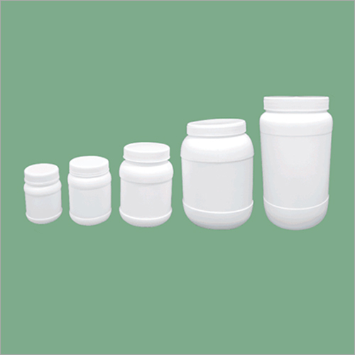 Oghle Jar - HDPE Material, Different Sizes Available, Soft Hardness, White Color | Warranty Included for Quality Assurance