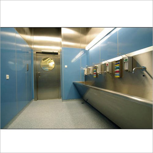 SS Scrub Station - Stainless Steel, 7 Feet Length, Rust-Proof Design | Ideal for Hospital Use, Easy Water Flow Control, Robust Structure, 4-8 Tap Options