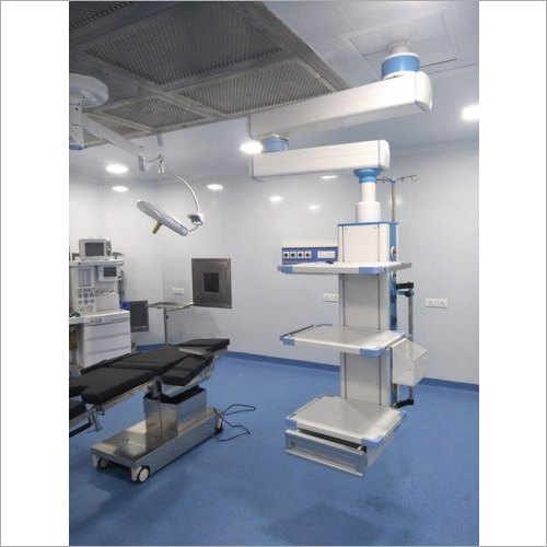 Surgical Pendant - Aluminum Alloy & Stainless Steel, Automatic Operation with Electric Power Source, Foldable Design for Hospital Use