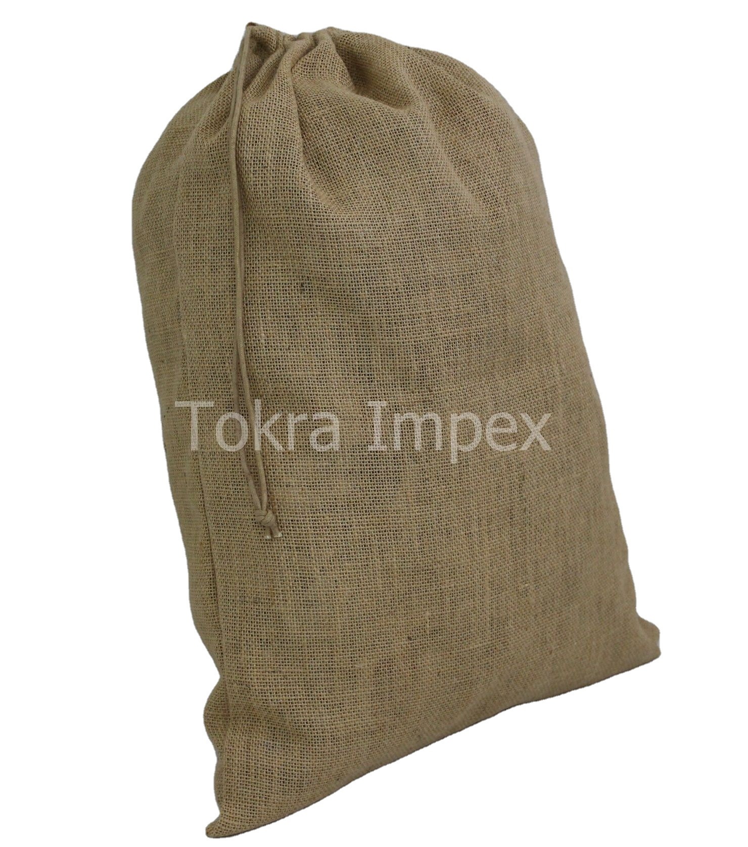 Jute Drawstring Bags Set - 5 Sizes: 20x14 Cm To 55x40 Cm | Eco-friendly, Customized, Reusable, Natural Color, Ideal For Gifts And Promotions