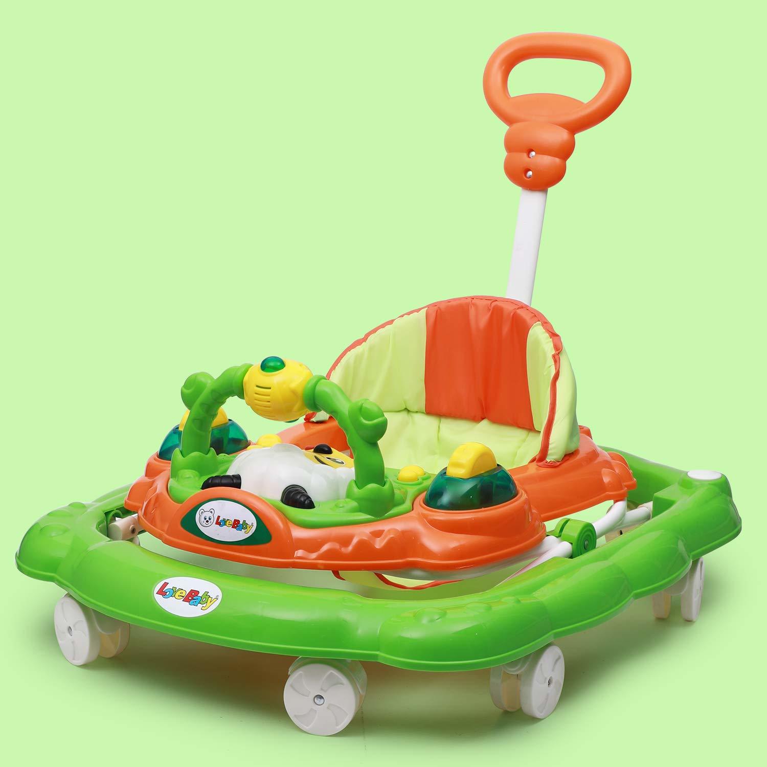 Green Baby Walker