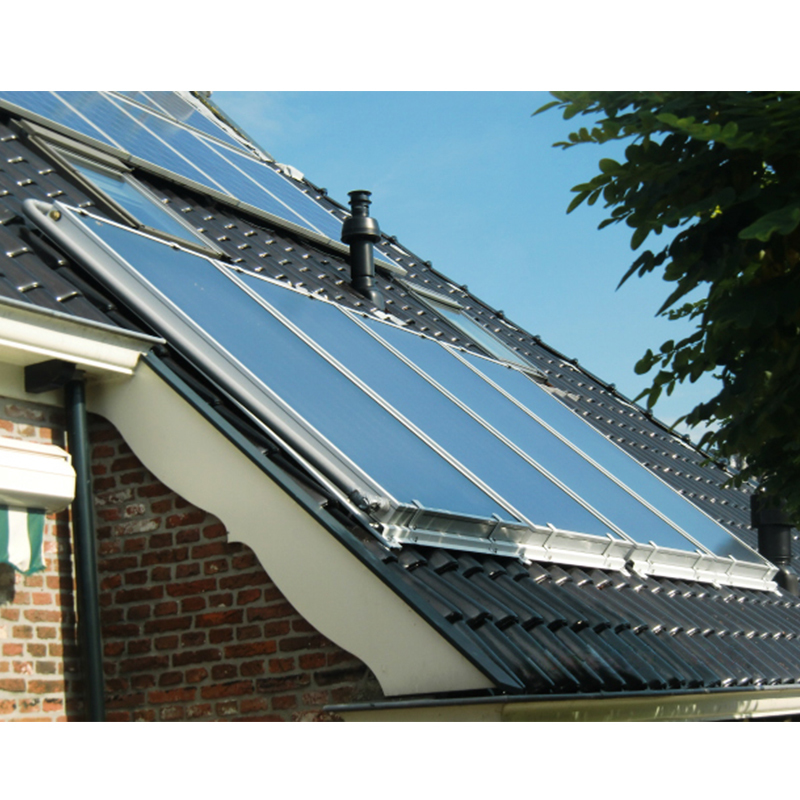 Millionsun Solar Pressurized Water Heating System - Stainless Steel, 2000x1000x80 Mm | Automatic Control, Reliable Low Maintenance, Elegant Slim Design