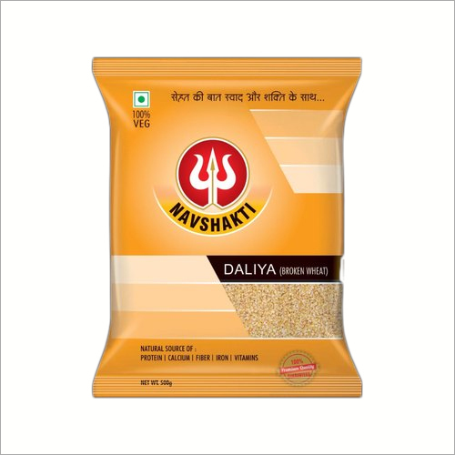 500 gm Daliya - Granular Form, Normal Taste | Enriched with Vitamins and Fiber, Boosts Immunity and Aids in Digestion