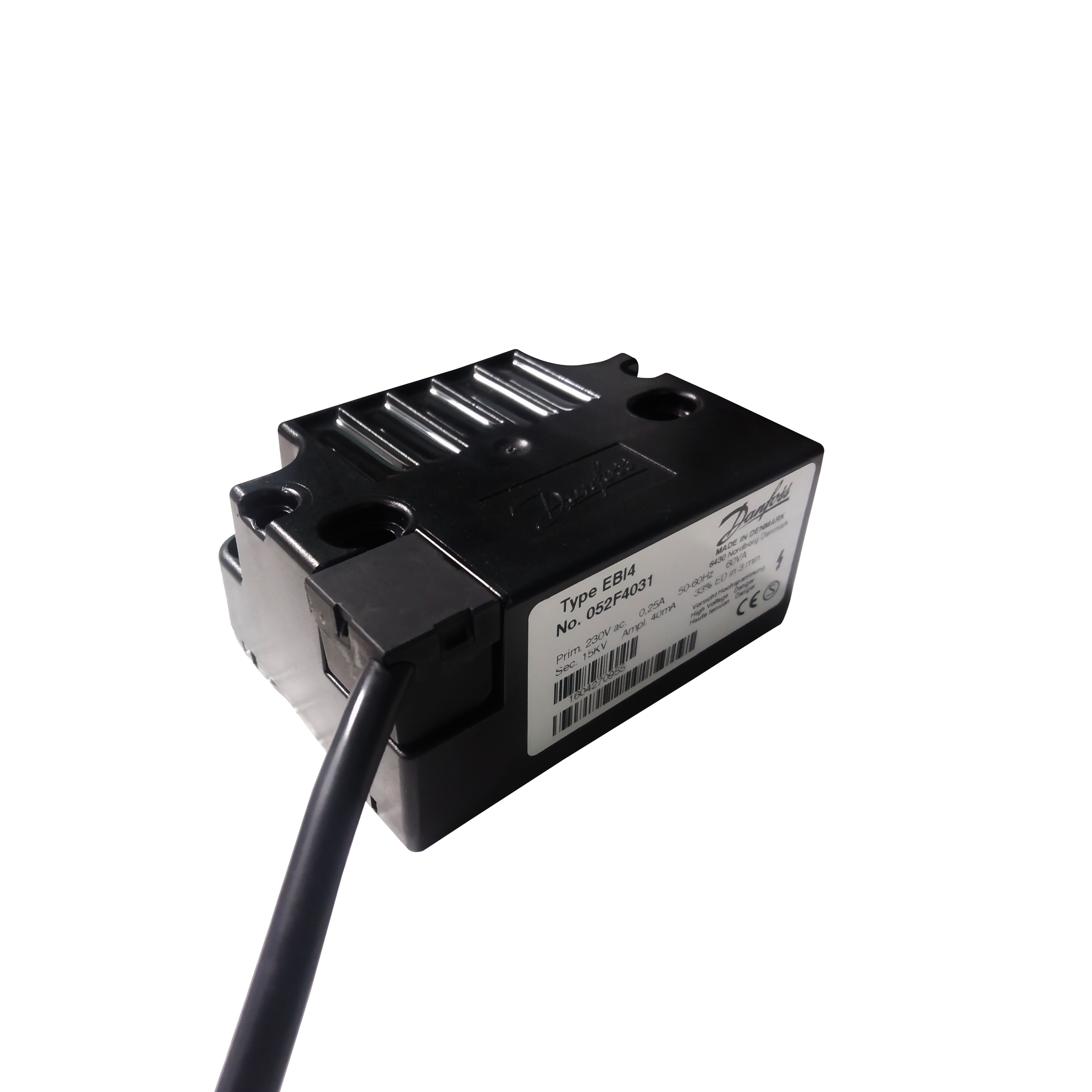 Danfoss Ebi4 Ignition Transformer (052f4031) Frequency (Mhz): 50-60 Hz Hertz (Hz)