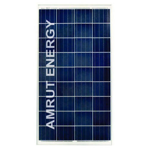 Blue Amrut Poly Crystalline 75w Solar Panel