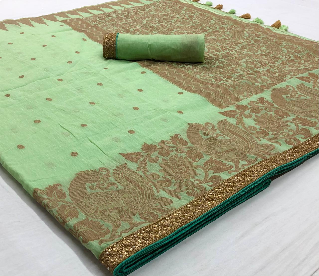 Multi Handloom Saree