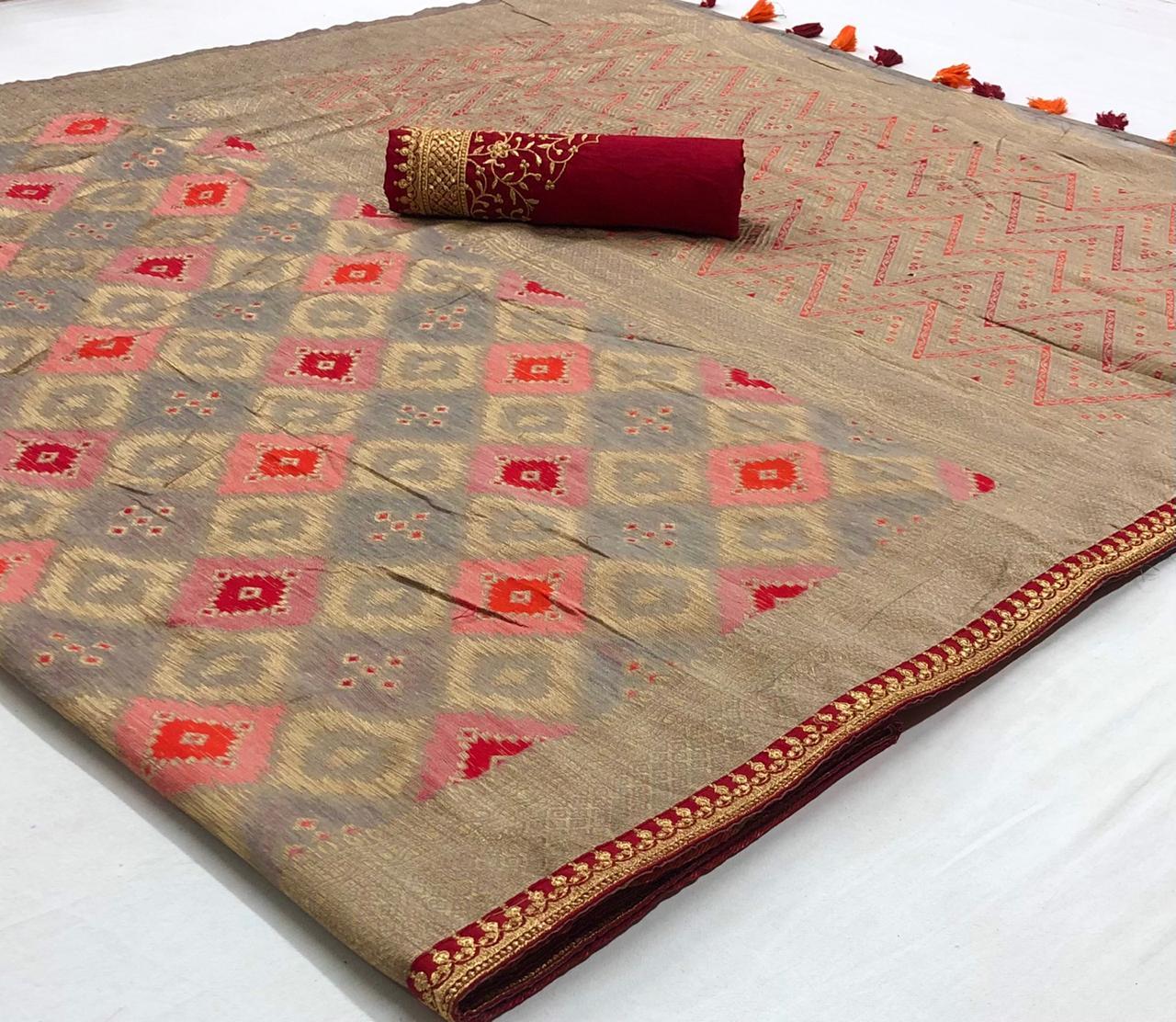 Multi Handloom Saree