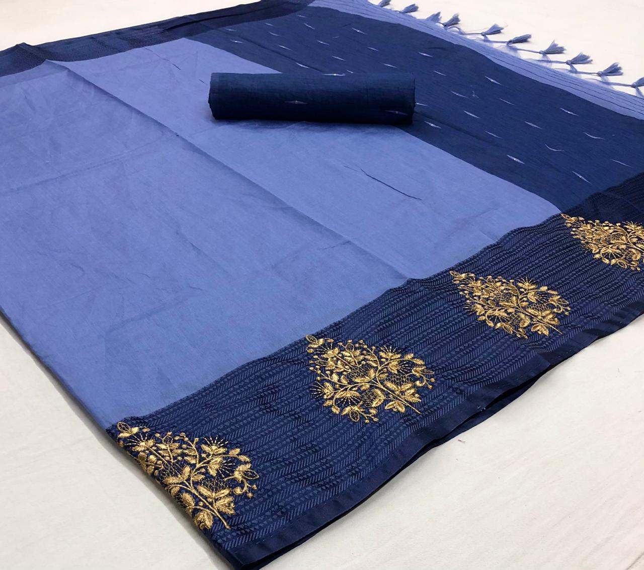 Multi Handloom Saree