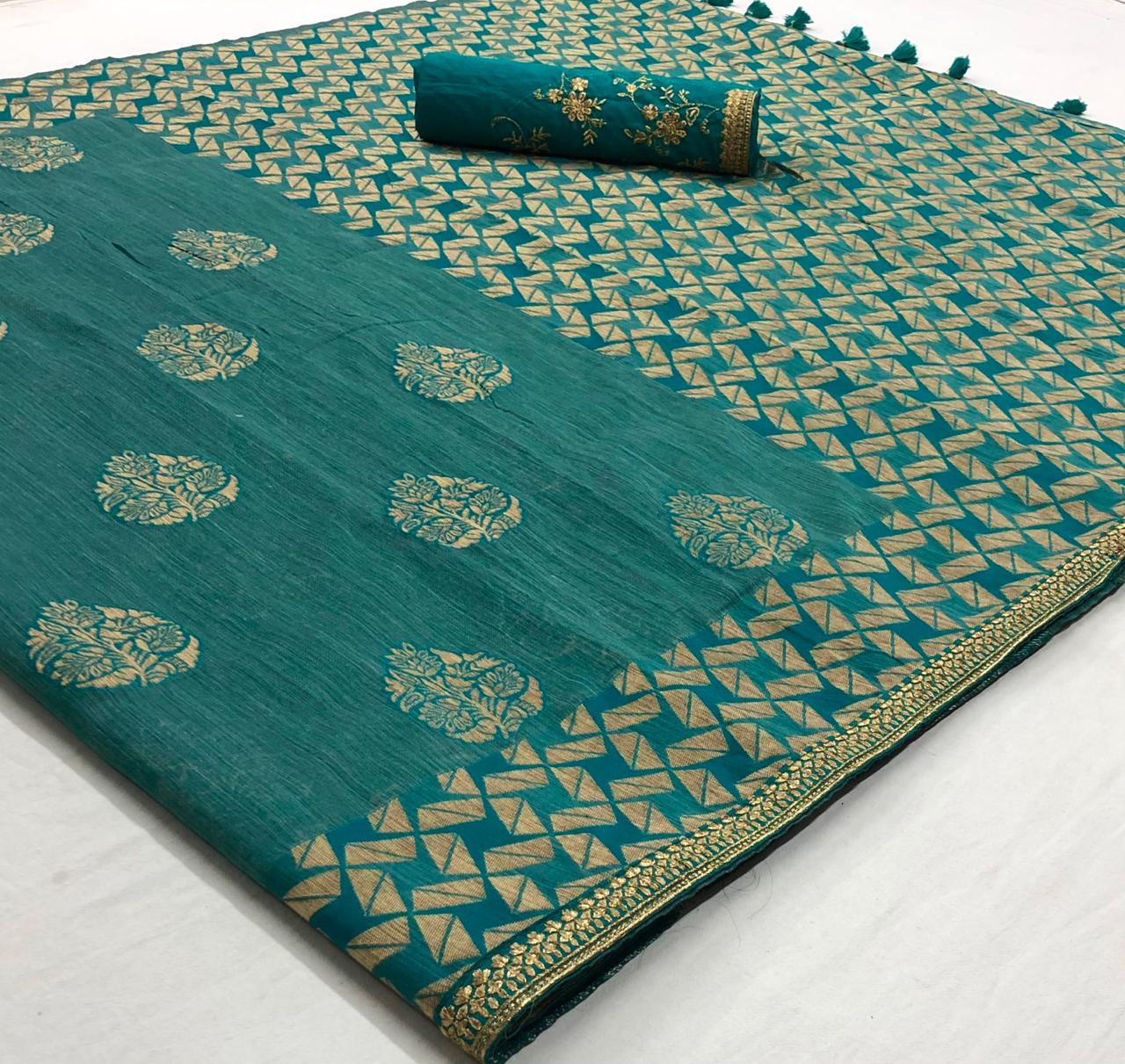 Multi Handloom Saree