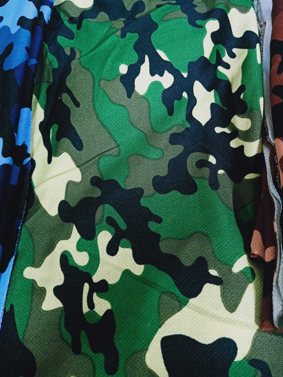 Available Matty Military Camouflage Print Fabric