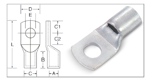 Tubular Cable Lugs - Standard Type