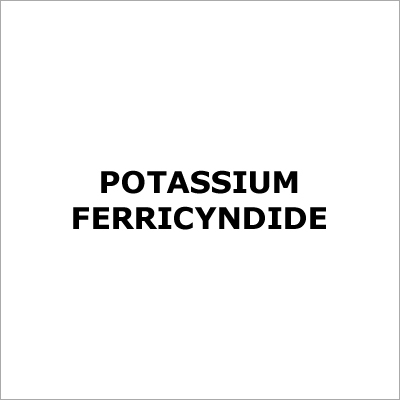 Potassium Ferricyndides