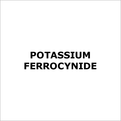 Potassium Ferrocynide