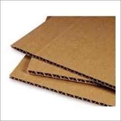 Brown Paper Corrugated Sheet - Lightweight, High Dimensional Stability, Durable Protection for Shipping and Logistics