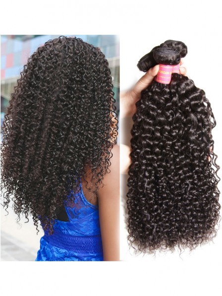 Unprocessed Temple Curly Hair - 203mm, 100g | Remy Indian Human Hair, Available In Various Shades And Lengths, 2-year Warranty