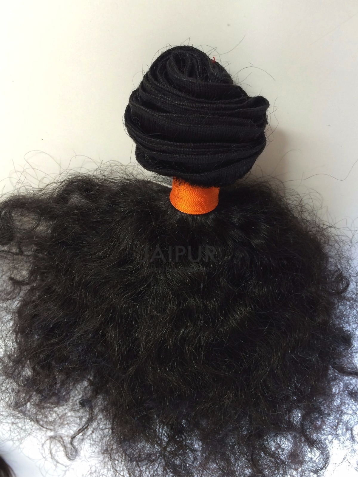 Unprocessed Temple Curly Hair - 203mm, 100g | Remy Indian Human Hair, Available In Various Shades And Lengths, 2-year Warranty