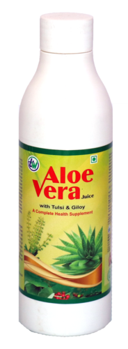 Reduce Stress Aloe Vera Juice With Tulsi & Gloy