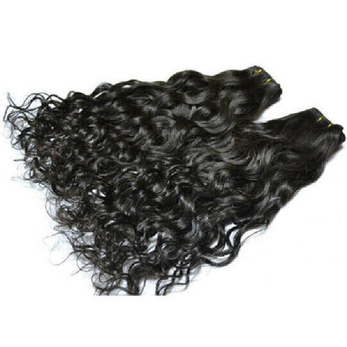 Weft Human Hair Extension - Color: Natural Brown