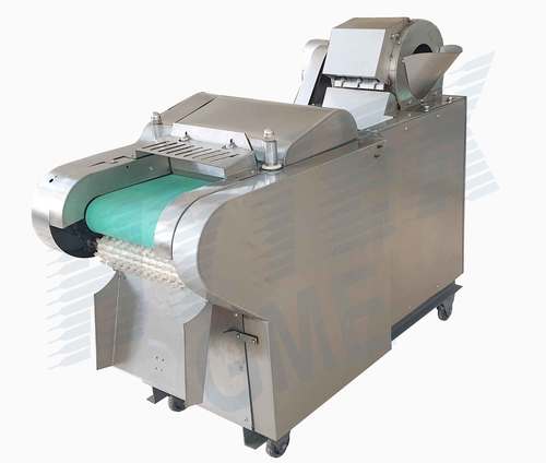 Automatic Vegetable Cube Cutting Machine/Vegetable Dicer/Vegetable Dicing Machine - Capacity: 200 - 1000 Kg/Hr