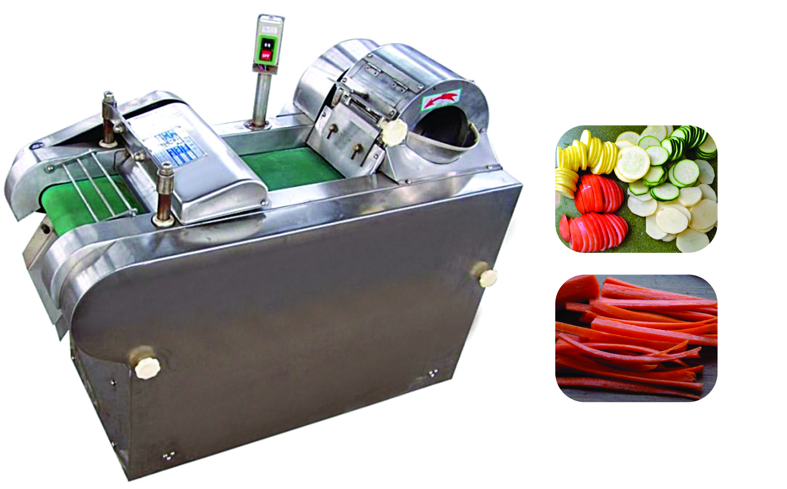 Automatic Vegetable Cube Cutting Machine/vegetable Dicer/vegetable Dicing Machine - Capacity: 200 - 1000 Kg/hr