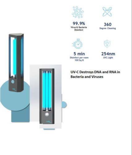 Uvc Cura Battery Life: 8000 Hours