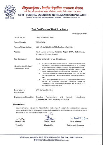 Uvc Cure Lite Battery Life: 8000 Hours